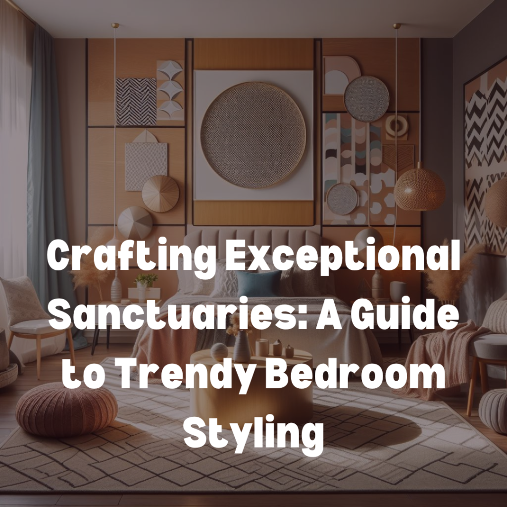 Crafting Exceptional Sanctuaries: A Guide to Trendy Bedroom Styling